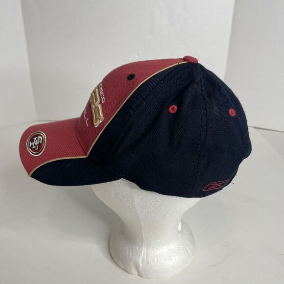 San Francisco 49ers Football Hat, Reebok, Wool Blend, Red, Adjustable Cap - Picture 3 of 10